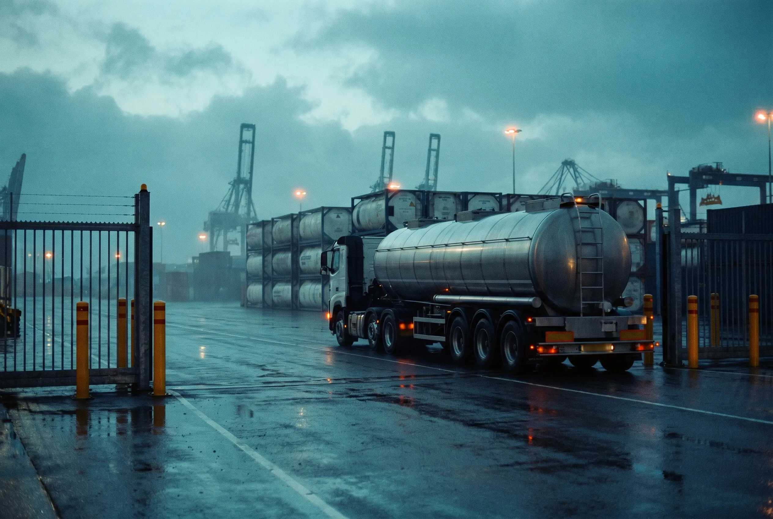 Limandan Fabrikaya Sıvı Tank Taşımacılığı